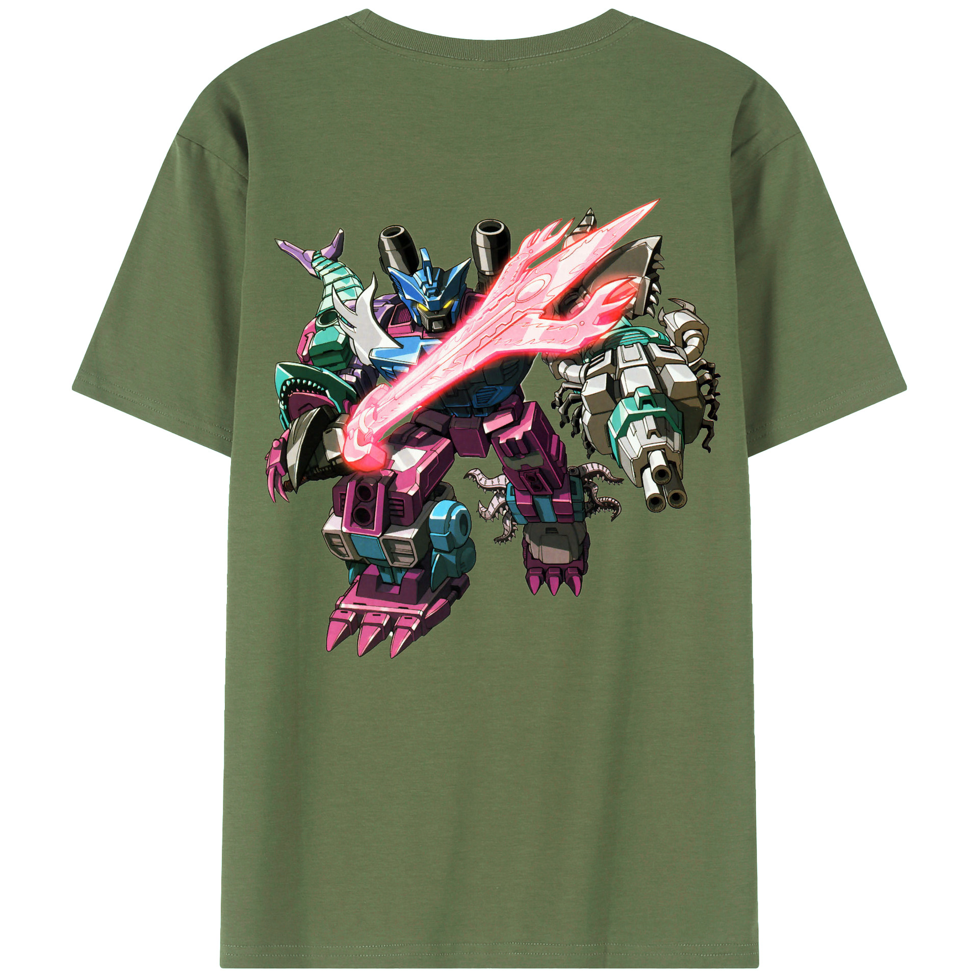 （画像用）  綿100％ メンズ半袖Tシャツ（バックプリント） 通気性